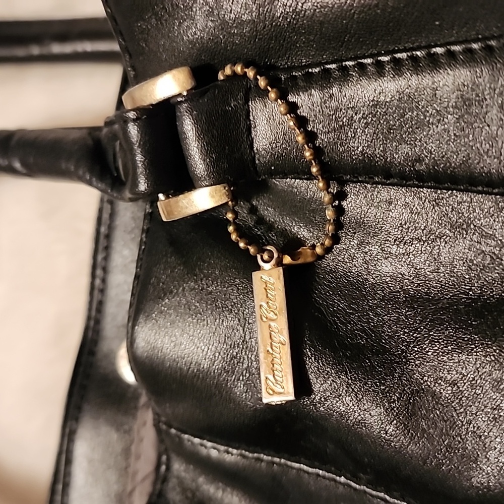 VINTAGE  CARRIAGE COURT  LADIES 👜 HANDBAG. - Picture 2 of 10